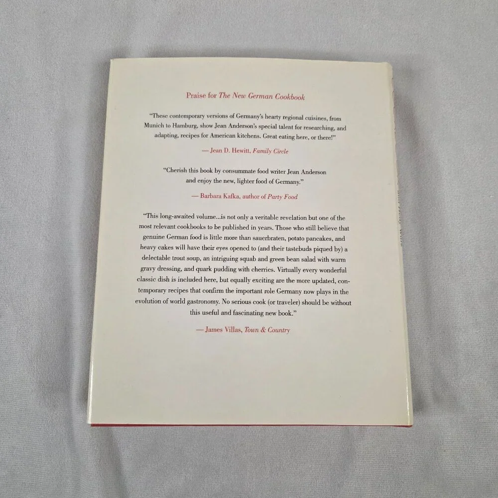 2 Cookbooks - 1. The New German Cookbook, 2. Chez Nous